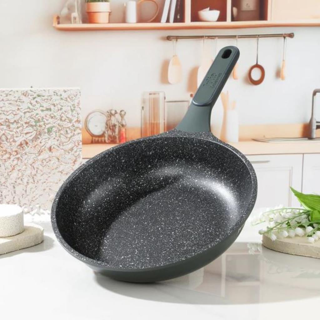 ELITE-PRO FRYPAN WITHOUT LID 22CM-GREEN